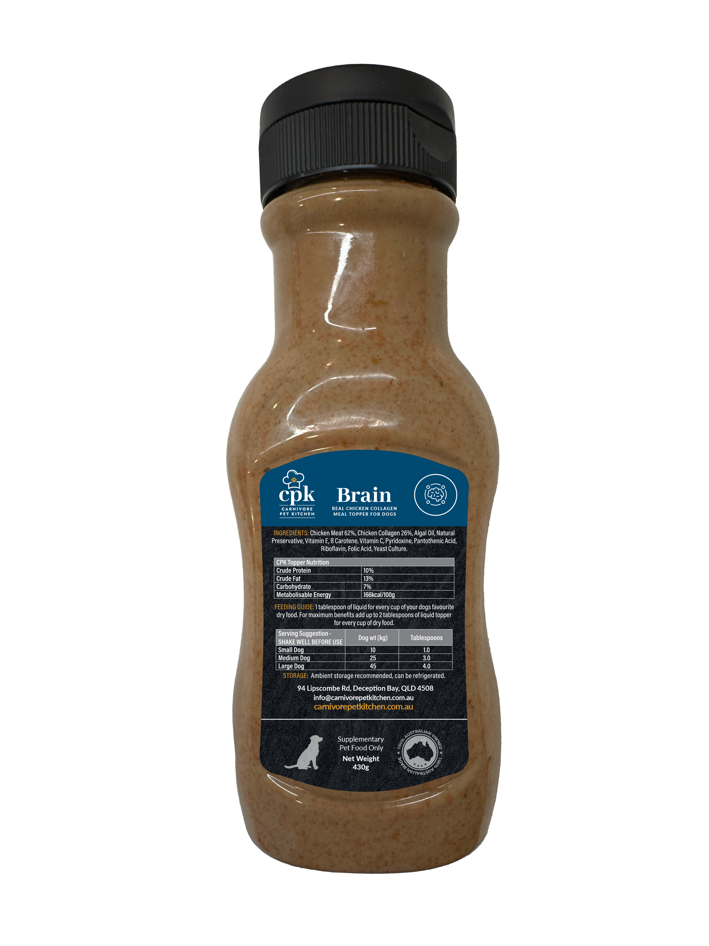 Large Pack (2 x 18KG Kibble Bag + 4x Brain Toppers)